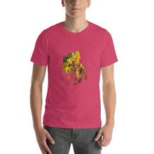 Load image into Gallery viewer, Beautiful sunflower and Dachshund  Unisex T-Shirt
